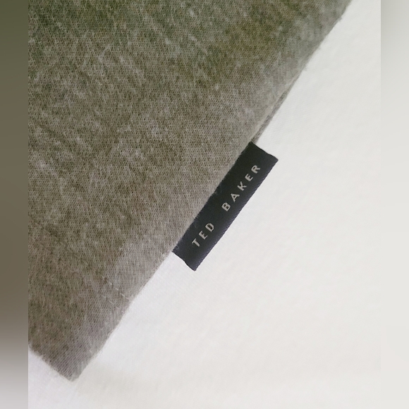 *Sold* Ted Baker London Men's Khaos Green Slim Fit Tee Shirt Short Sleeve - Picture 6 of 13